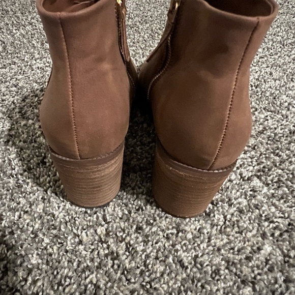 Nautica Cognac Kirkwall Booties Size 9 - Picture 3 of 5